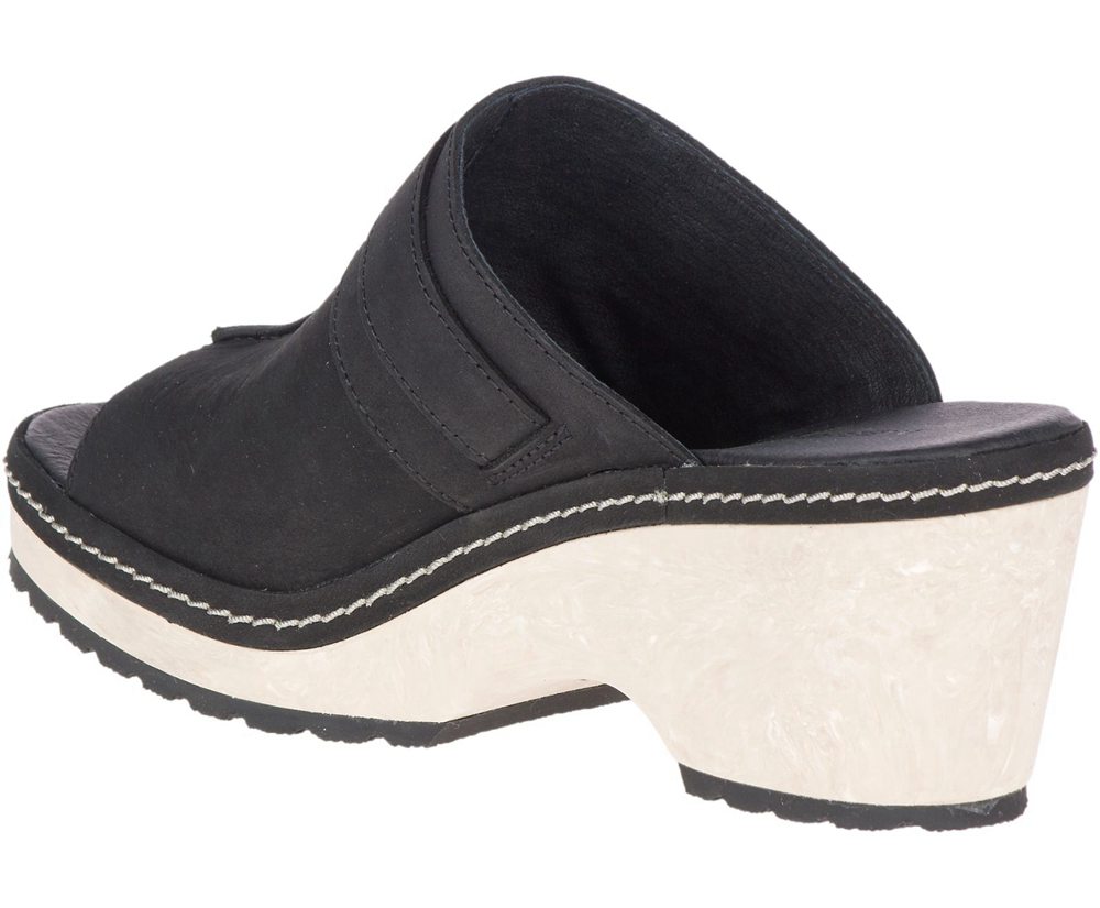 Merrell Sandaler Dame - Halendi Slide - Sort - JZQ031458